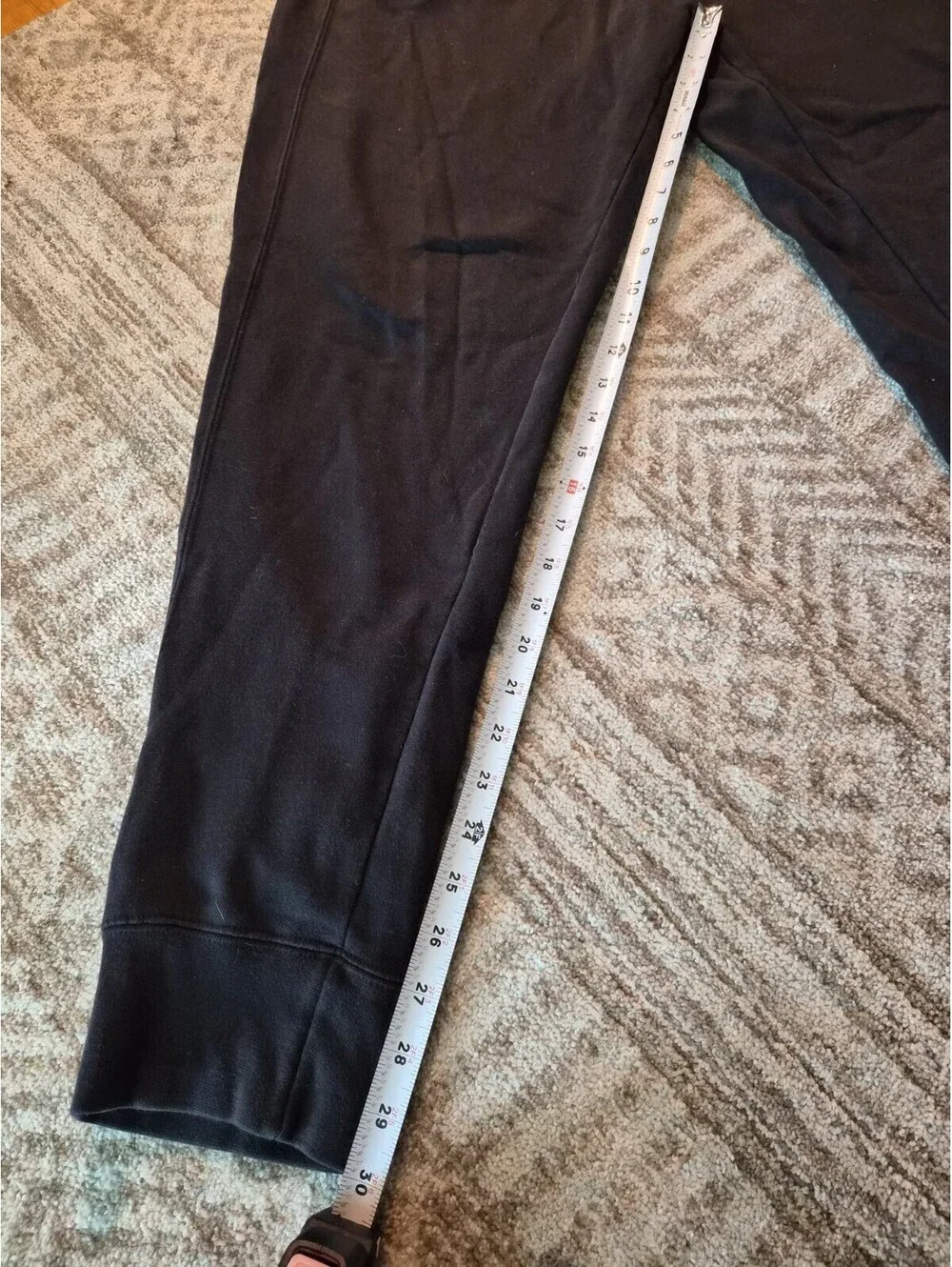 Champion Sweatpants Mens XLarge Black Authentic Athleticwear Fleece Lined